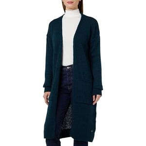 bugatti Gebreid damesvest, petrol, XS