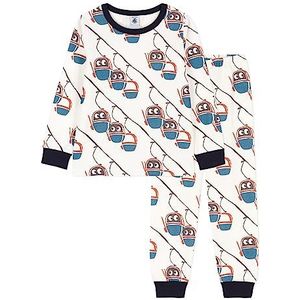 Petit Bateau Pyjama Marshmallow/meerkleurig, 2 jaar, jongens A085S, Marshmallow/Multico, 24 Maanden