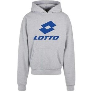AMERICAN COLLEGE USA Lotto Sweatshirt met capuchon, kleur sportkleding voor jongens, Grijs, 16 Jaren
