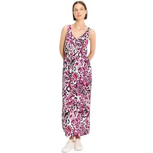 CECIL Lange jurk met print, Bloomy Pink, XXL
