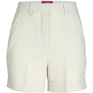 JJXX Jxmary Hw PNT Sn Shorts voor dames, wit (bone white), M