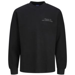 JACK & JONES JORROXBURY Sweat Crew Neck, zwart, L