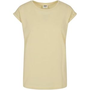Urban Classics Dames Dames Dames Organic Extended Shoulder Tee T-Shirt, softyellow, M