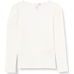 VERO MODA GIRL Meisjes-VMävender Ls Top Girl Noos shirt met lange, wit (snow white), 116 cm