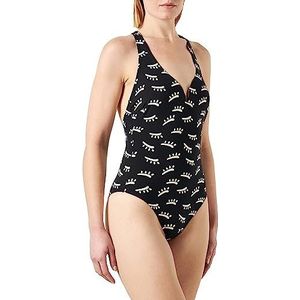 Triumph Vrouwen Flex Smart Summer OP pt EX Badpak, Black Combination, 01, Black Combination, Eén maat