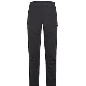 Ziener Nebil Softshellbroek voor heren, langlaufen, winddichte voorkant, elastische achterkant, zwart, 56