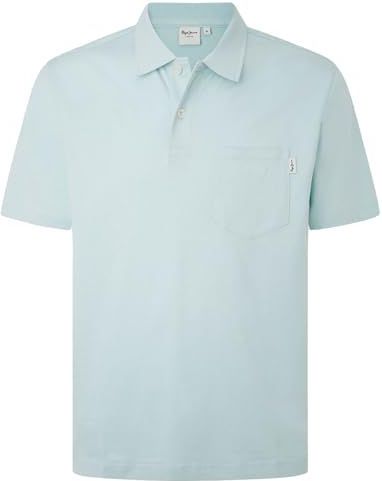 PEPE JEANS - Holden - Poloshirt - Blauw - Katoen