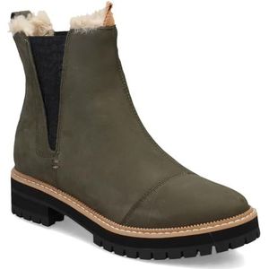 TOMS Dakota Boot_Water Robuust, dameslaarzen, Olijf, 38.5 EU