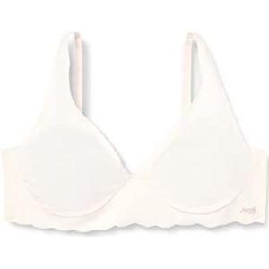Sloggi Dames Zero Microfibre 2.0 H Soft Bra BH, Angora, M