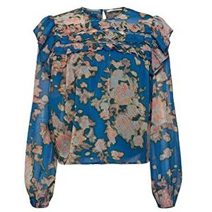 ESPRIT Damesblouse, 458/groenblauw 4, XS