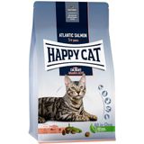 Happy Cat 70555 - Culinary Adult Atlantische zalm - droogvoer voor volwassen katten en katers - 10 kg inhoud