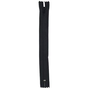 LEDUC Zip-5st Zwart nylon ritsen-maat 20cm, 20