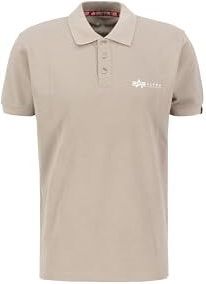 Alpha Industries Basic SL poloshirt voor heren Vintage Sand