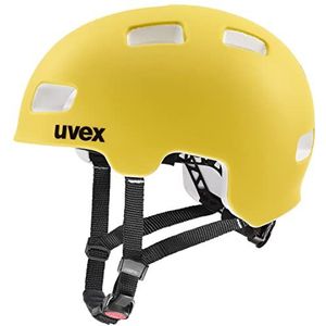uvex hlmt 4 cc - lichte fietshelm voor kinderen - individueel passysteem - geoptimaliseerde ventilatie - sunbee matt - 55-58 cm
