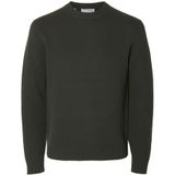 Selected - Gebreide Trui - Biologisch Katoen - Ronde Hals - Lange Mouwen