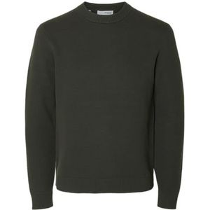 Selected - Gebreide Trui - Biologisch Katoen - Ronde Hals - Lange Mouwen