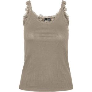 VERO MODA VMMILY SL TOP JRS GA, silver mink, XS