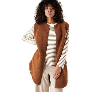 Garcia Dames Colbert + Gilet Blazer, Warm bruin., XL