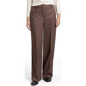 TOM TAILOR Pantalon 'LEA'  donkerbruin