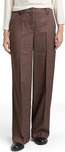 TOM TAILOR Pantalon 'LEA'  donkerbruin