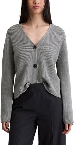 Marc O'Polo Gebreid vest  grijs