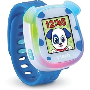 VTech My First KidiWatch roze - Educatief Speelgoed - met Bluetooth - met Geluidseffecten - 2 tot 4 Jaar - Blauw