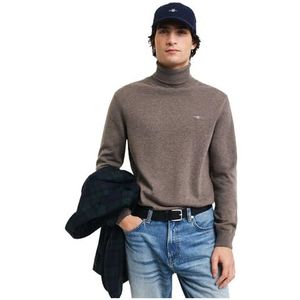 GANT - 8060070 - Trui - Bruin - Katoen en Wol - Casual