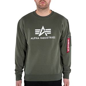 ALPHA INDUSTRIES Heren 3D Logo Sweater II Sweatshirt voor heren (1 stuks)