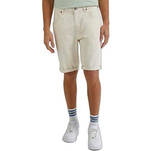 Lee Men's 5 Pocket Casual Shorts, ecru, 29, beige, 29W