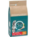 Purina ONE 12378886 Kattenbrokken - voor Gesteriliseerde & Gecastreerde Katten, Met Kip en Tarwe, 6 kg