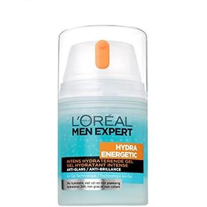 L’Oréal Paris Men Expert Hydra Energetic Intens Hydraterende Gel - 50ml - Gezichtscrème voor vette huid