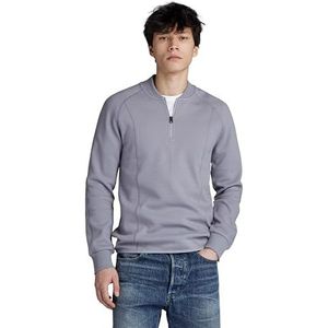 G-STAR RAW Jirgi Half Zip Tweeter Slim ls, Grijs (Dim Grey D23512-d271-3885), M