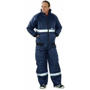 Planam Koelhuis Blouson, maat S, marine/rood/meerkleurig, 5120044