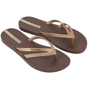 Ipanema Bossa Fem Teenslippers voor dames, Brown Gold, 35/36 EU