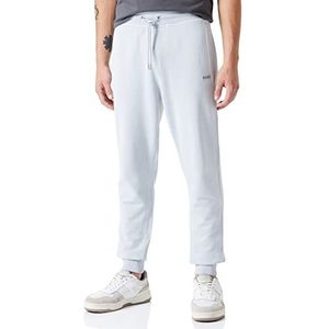 BOSS Heren Sefadelong Relaxed-Fit joggingbroek van katoen met Franse terry-structuur, Light/pastel Grey50, M