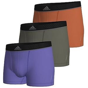 adidas Heren Active Micro Flex Eco Trunk (3 stuks) ondergoed, multicolor, S, Multicolor, S