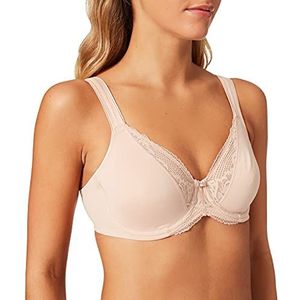 Triumph Dames Modern Lace + Cotton W BH, Neutraal beige, 75F