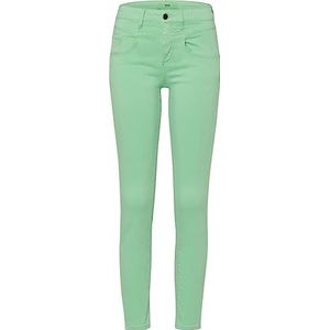 BRAX Ana Sensation Damesjeans, duurzame 5-pocket-skinny jeans met push-up-effect, spring green, 34W / 32L