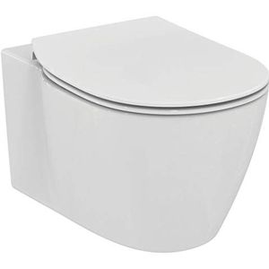 Ideal Standard - Connect hang- en toiletpot - Wit, met ultrafijne klep, Normaal, op voorraad