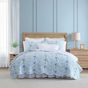Laura Ashley Hoe - Elise Collection - Luxury Ultra Soft Coforter, All