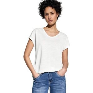 Linnen look shirt, off-white, 40