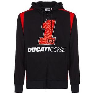 Pecco Ducati Zwemshirt voor heren, zwart, L