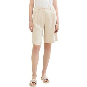 TOM TAILOR Bermuda shorts voor dames, 21650 - Summer Beige, 34