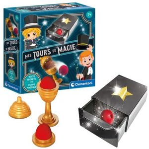 Clementoni -Mijn magische torens, geheime doos en magische beker, speelbord, educatief spel, 7 jaar en ouder, 52573, meerkleurig