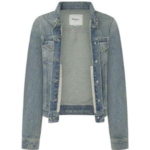 Pepe Jeans Denim jas voor dames, Blauw (Denim-MS2), S