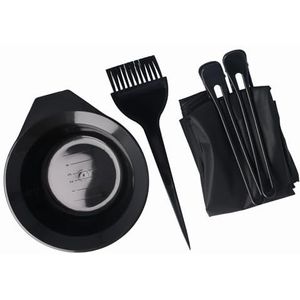 PARSA Beauty Haarverfset in Puch, 5-delig – complete set voor professionele haarkleuring, incl. cape, verfschaal, penseel & clips, ideaal voor thuis en in de salon