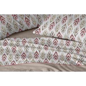 Burrito Blanco Beddengoed van Coralina, voor bedden met een breedte van 90 cm (+ maten beschikbaar) | Winterlaken | Design 770 | steenkleur (90 x 190/200 cm)