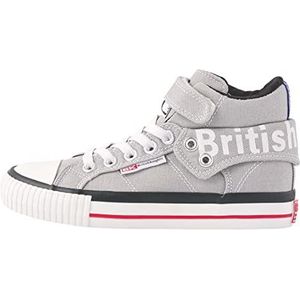 British Knights roco - Sneakers Jongens, grijs, rood, blauw., 34 EU