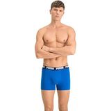 PUMA heren Ondergoed Basic Boxers, True Blauw, M