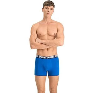 PUMA heren Ondergoed Basic Boxers, True Blauw, XL